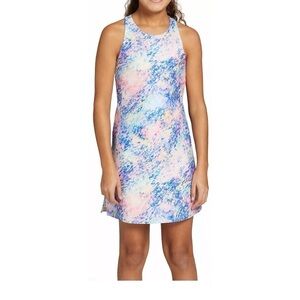 DSG Girls Fashion Dress Large‎ Athletic Multi Pastel Color A-Line Stretch School